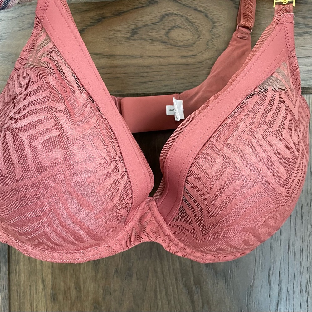Chantelle Nora Seamless Comfort Bra Dark Coral Bra